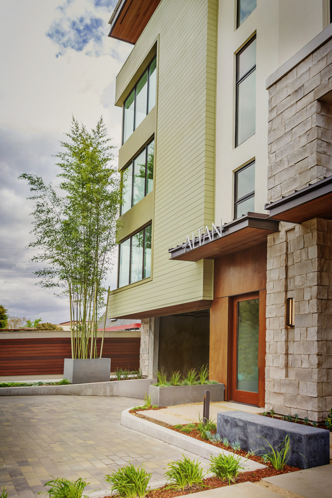 Apartment building installation